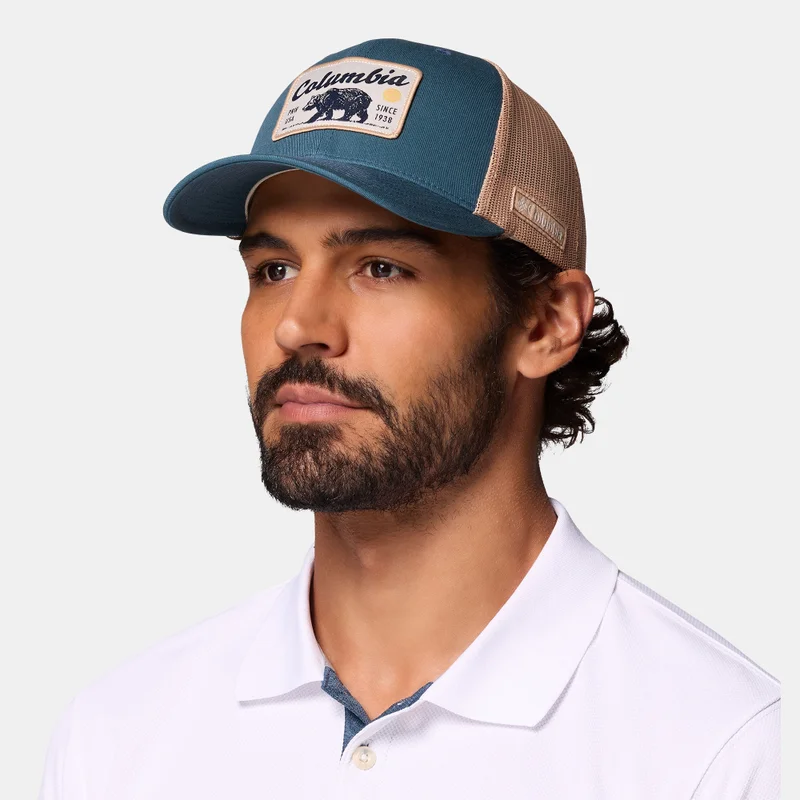 Columbia Blue Mesh Snapback Hiking Cap  | Best Price UAE